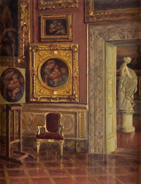 Santi Corsi Sala di Saturno nel Palazzo Pitti