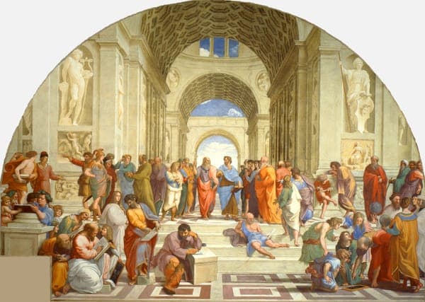 Italian: Scuola di AteneThe School of Athens