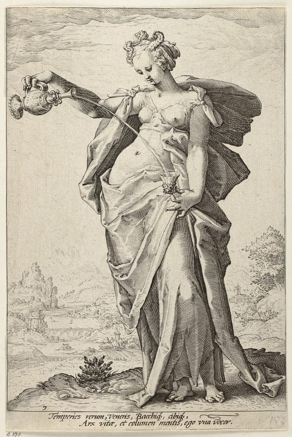 Temperantia, De Matigheid. NL-HlmNHA 1477 53008506