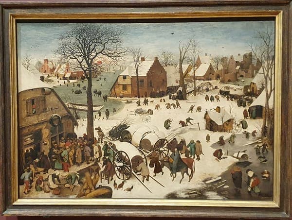 The Census at Bethlehem by Bruegel the Elder