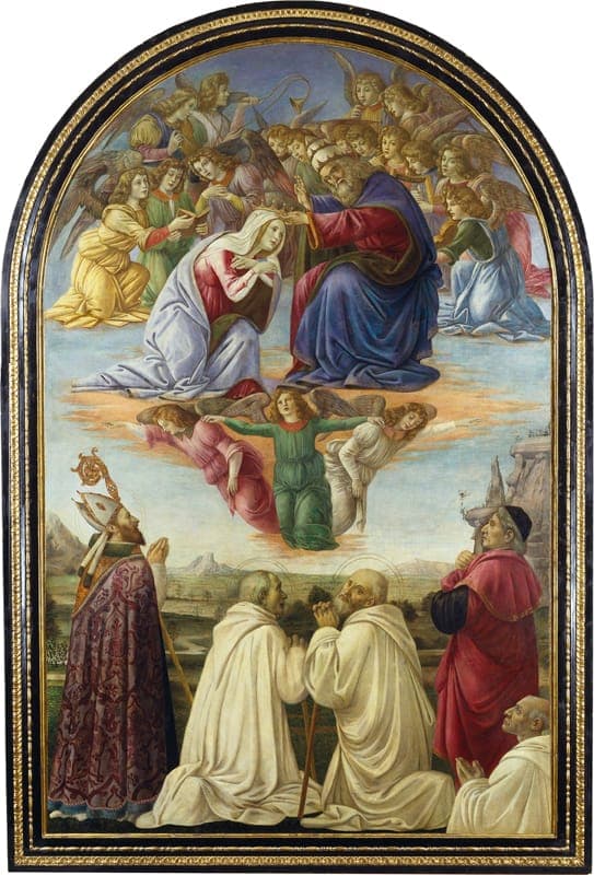 The Coronation of the Virgin with Saints