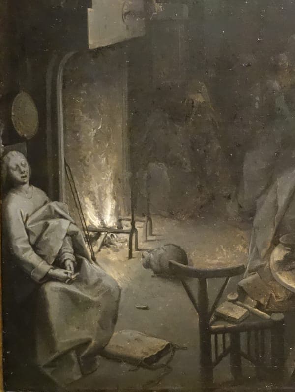 The death of the virgin, c. 1563-65 - detail1