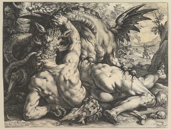 The Dragon Devouring the Companions of Cadmus