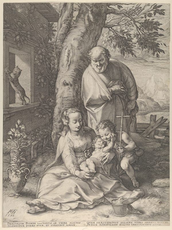 The Holy Family with the Infant John the Baptist