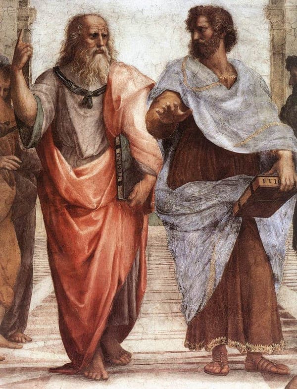 Crop of The "School of Athens"