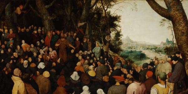 The Sermon of Saint John the Baptist, detail