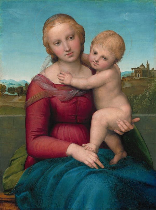 The small Cowper Madonna, by Raphael