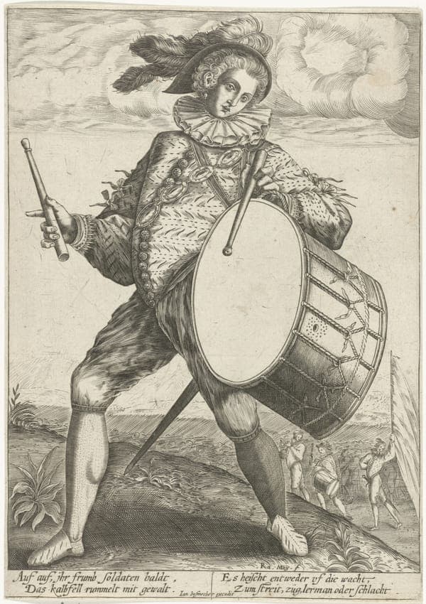 Trommelslager, RP-P-1892-A-16762