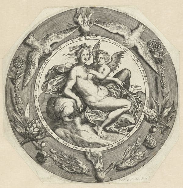 Venus en Cupido, RP-P-1889-A-14195