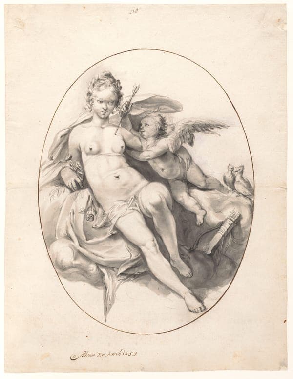 Venus en Cupido