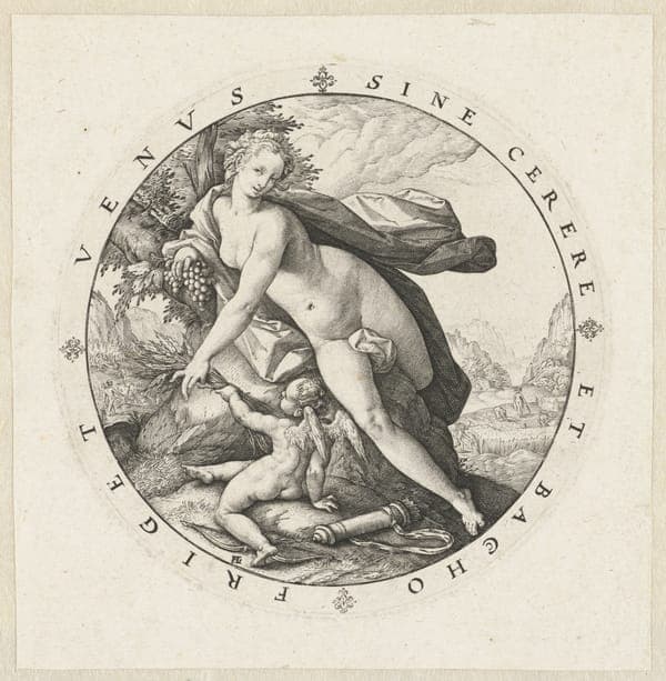 Venus en Cupido