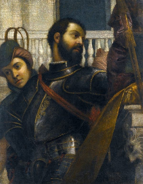 Veronese - A Knight and his Page (fragment)