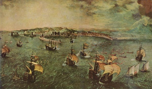 View of the Bay of Naples