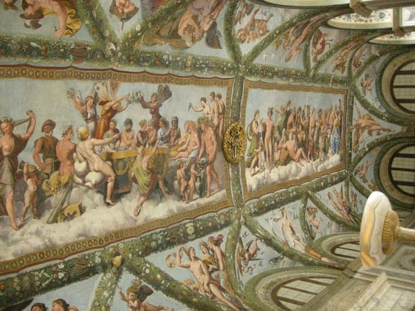 Villa farnesina, loggia di psiche 06