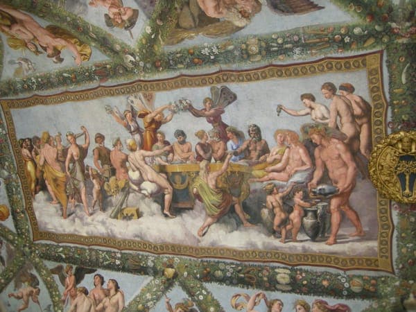 Villa farnesina, loggia di psiche 07