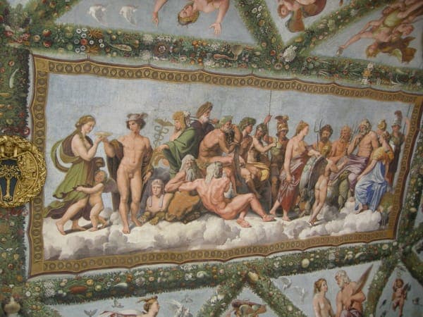Villa farnesina, loggia di psiche 08