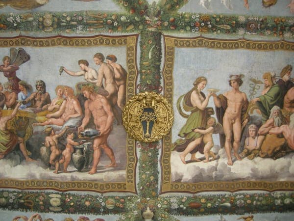 Villa farnesina, loggia di psiche 09