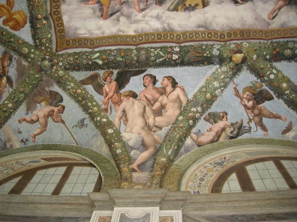 Villa farnesina, loggia di psiche 14