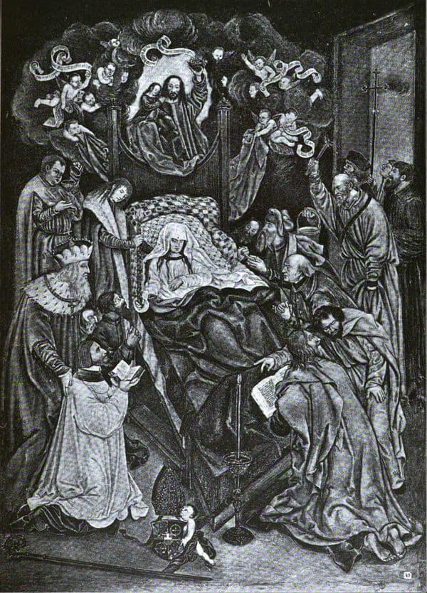 Virgin Mary death Durer 1518