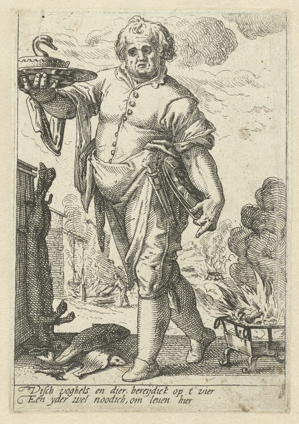 Vuur De vier elementen (serietitel), RP-P-OB-10.386