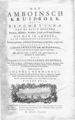 The Ambonese Herbal, Vol. 3