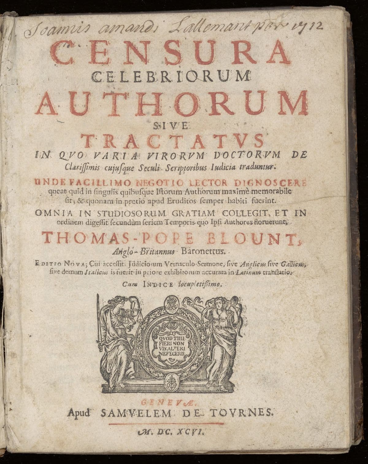 Censura celebriorum authorum