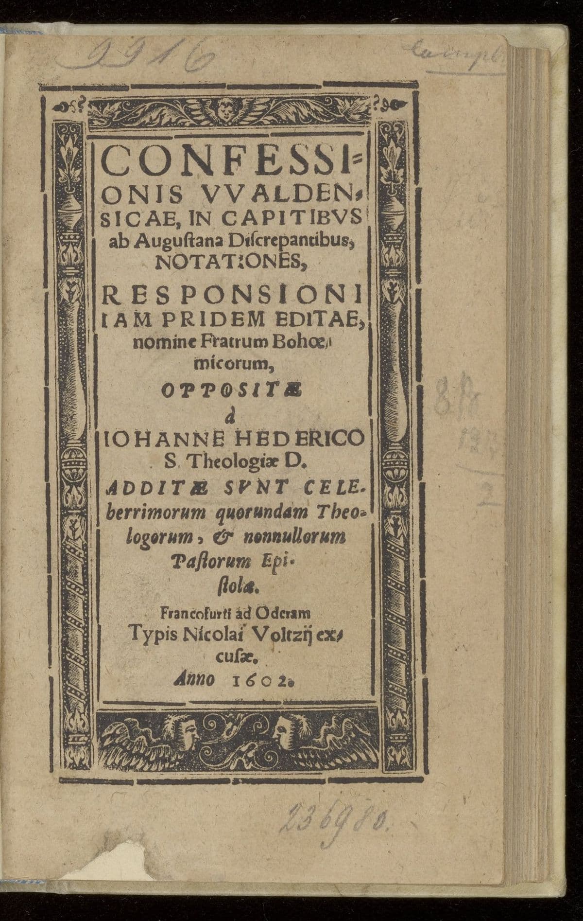 Confessionis Waldensicae