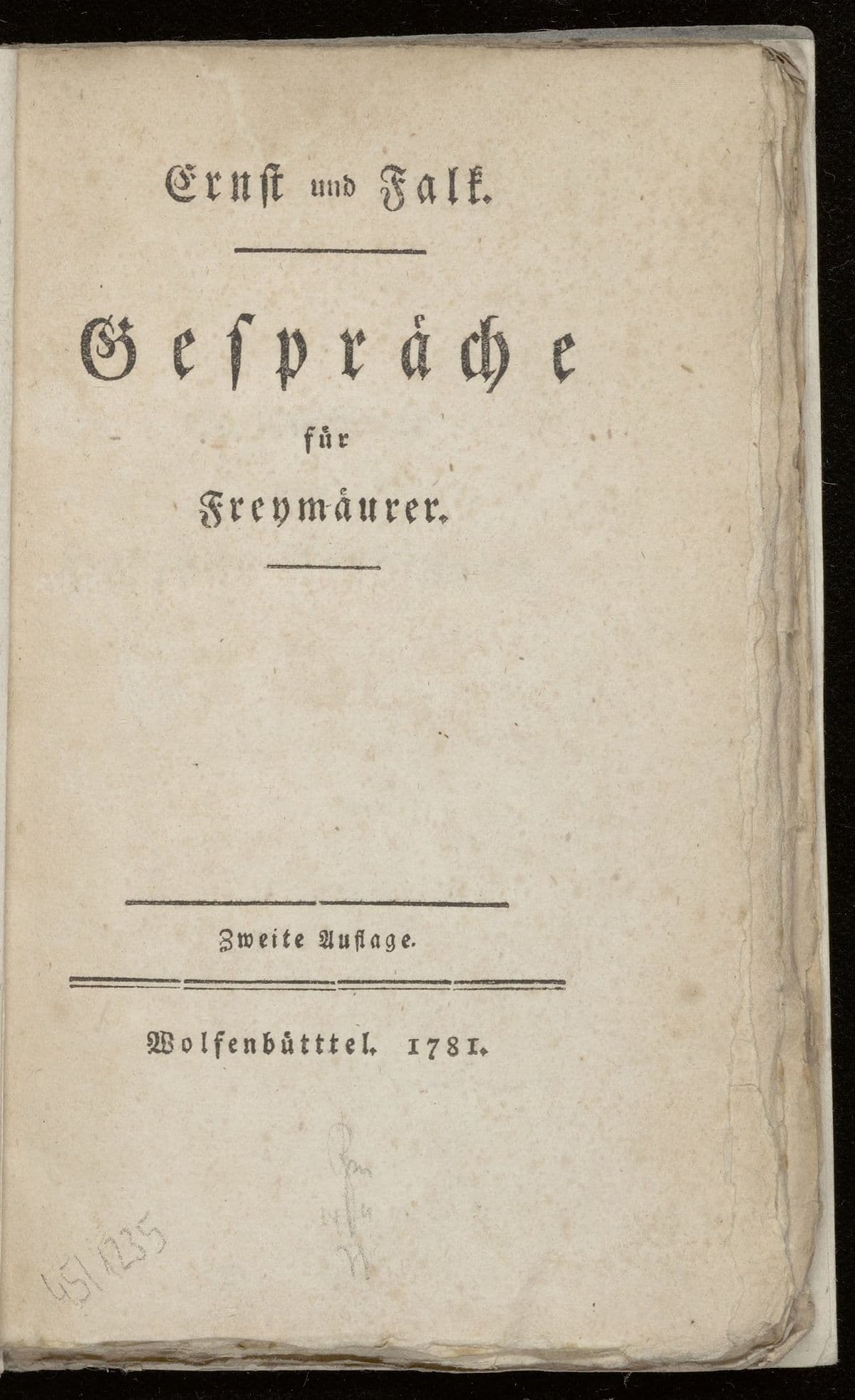 Ernst and Falk: Dialogues for Freemasons