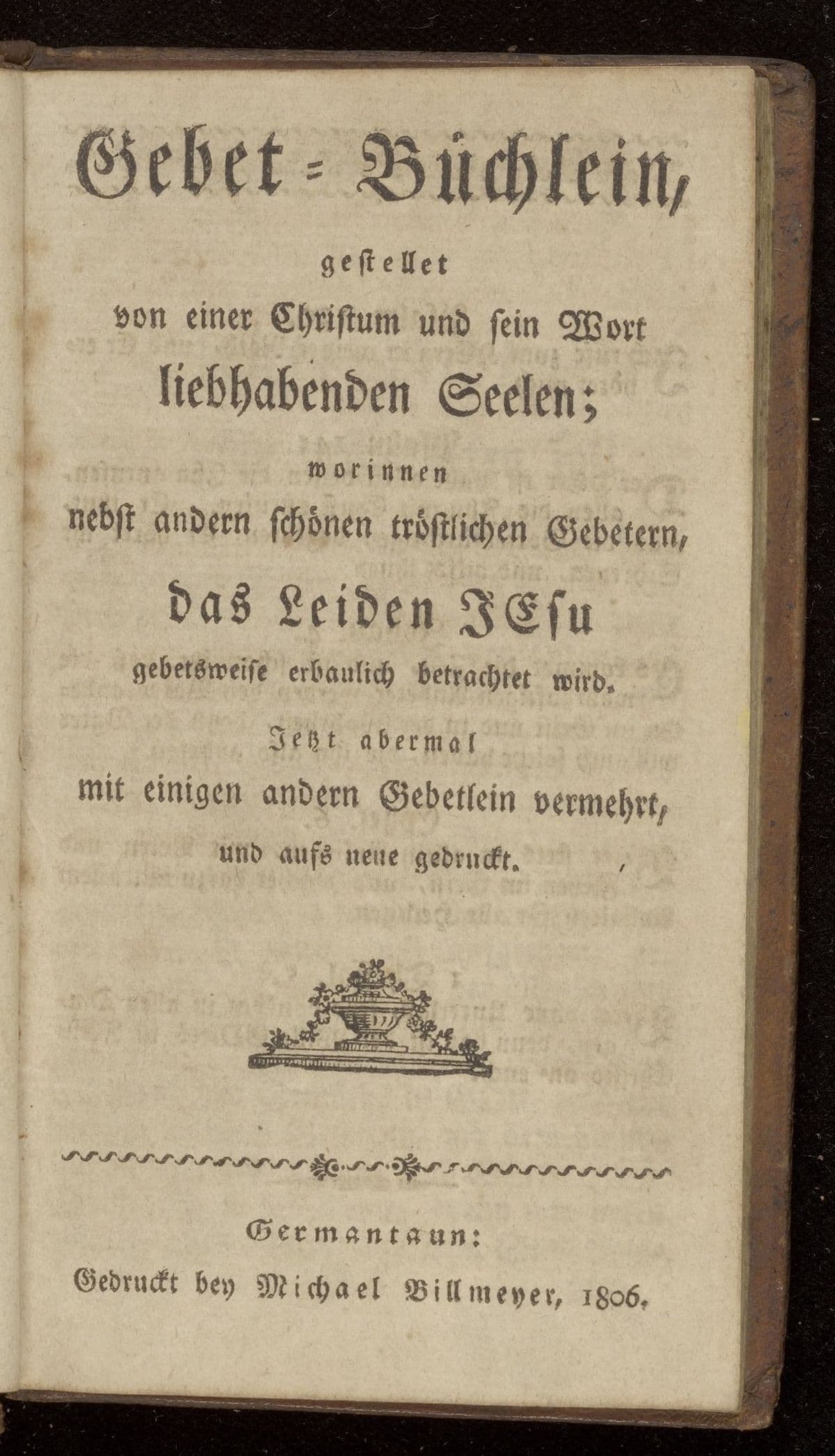 Gebet-Buechlein
