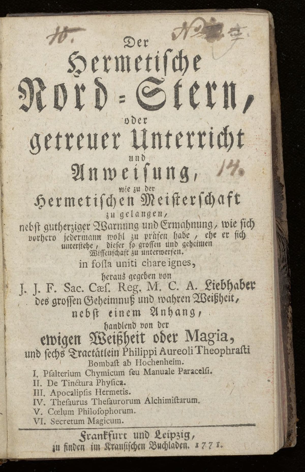 Der hermetische Nord-Stern