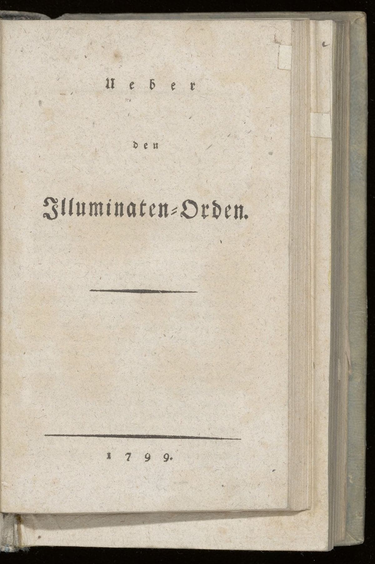 Ueber den Illuminaten-Orden