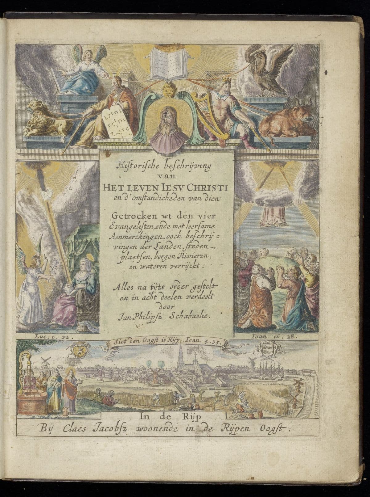 Historische beschrijving van het leven onses heeren Jesu Christi