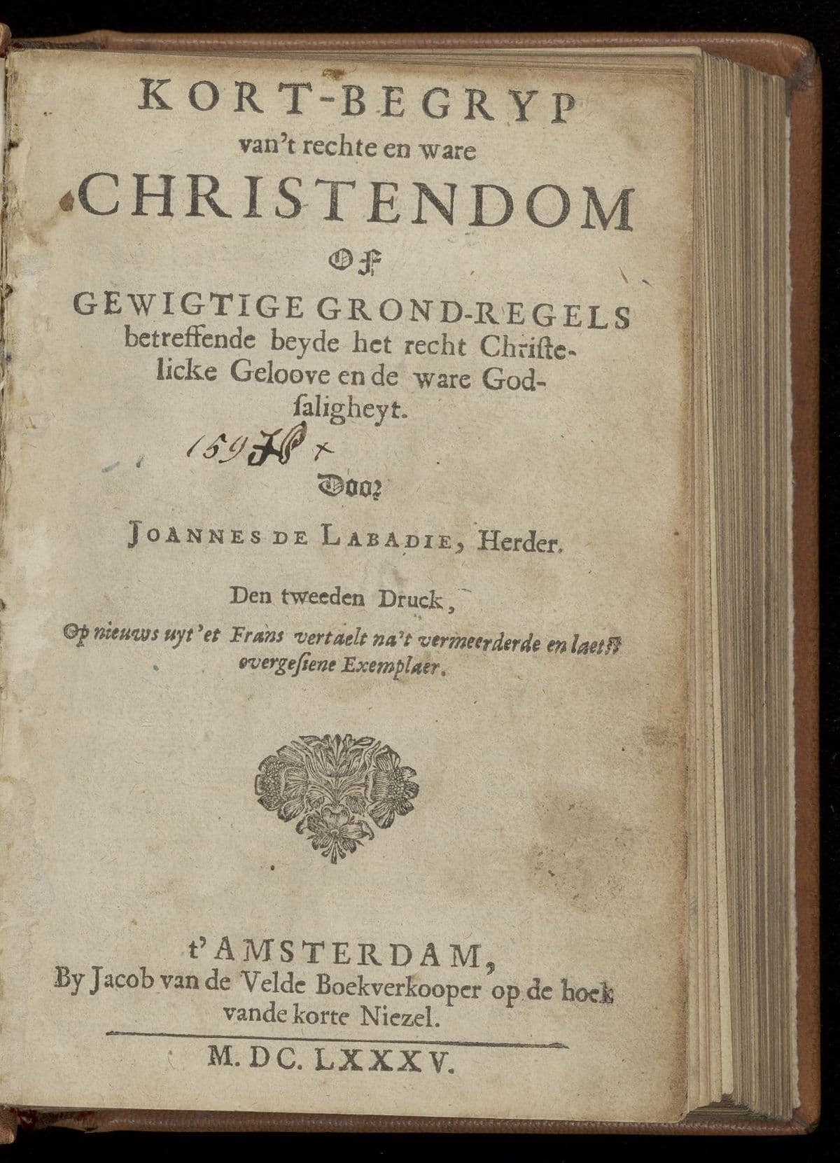 Kort-begryp van 't rechte en ware christendom