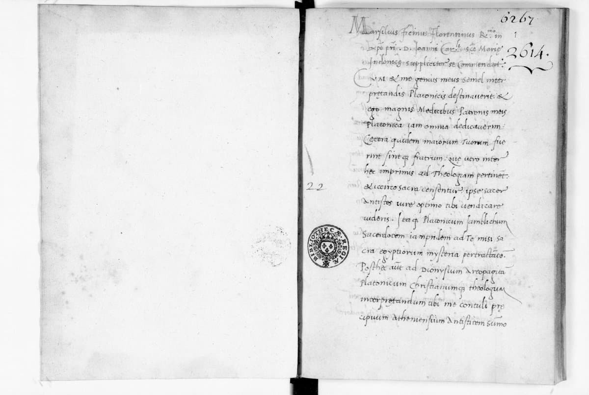 Celestial Hierarchy / Divine Names (Ficino)