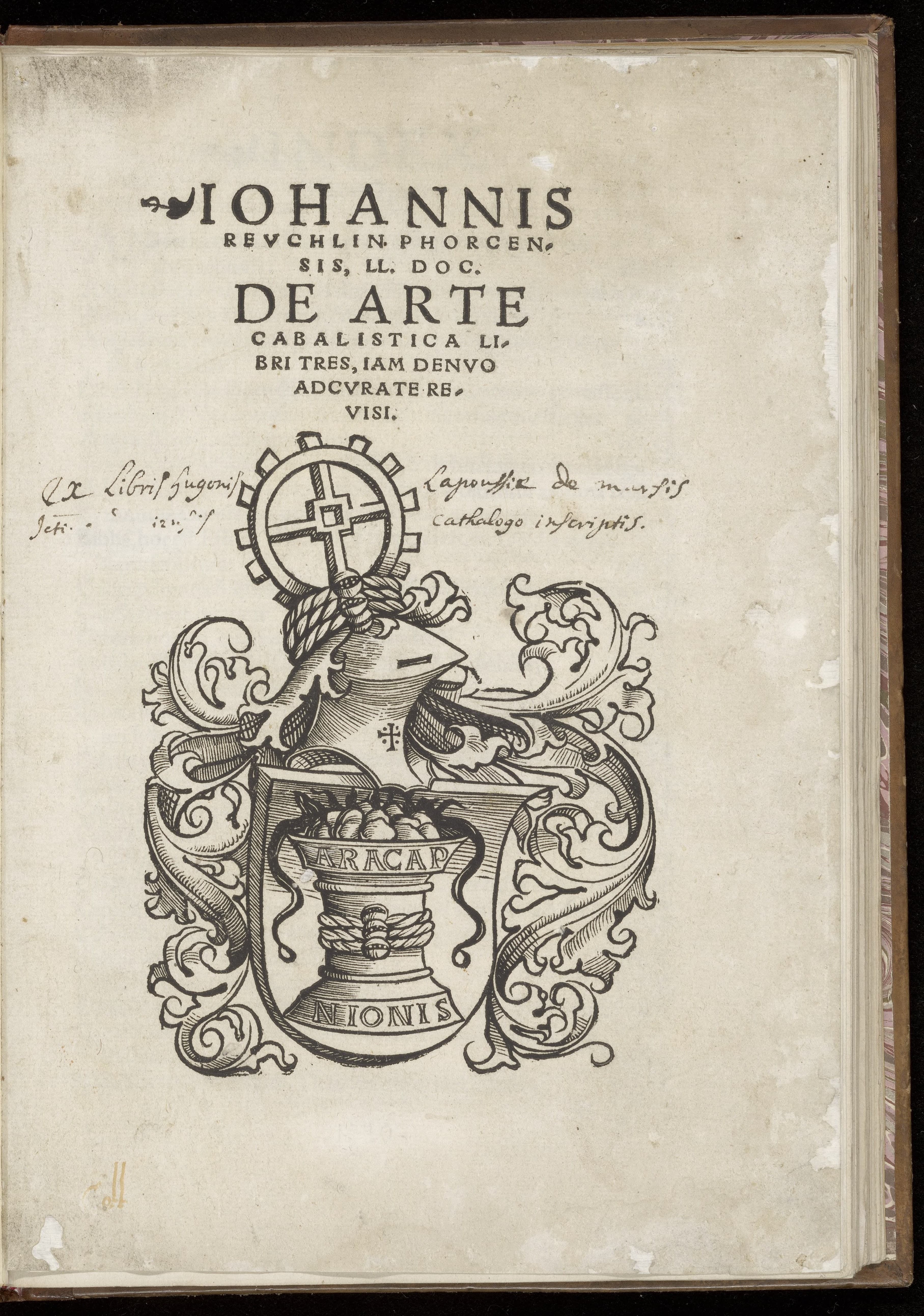 De arte cabalistica