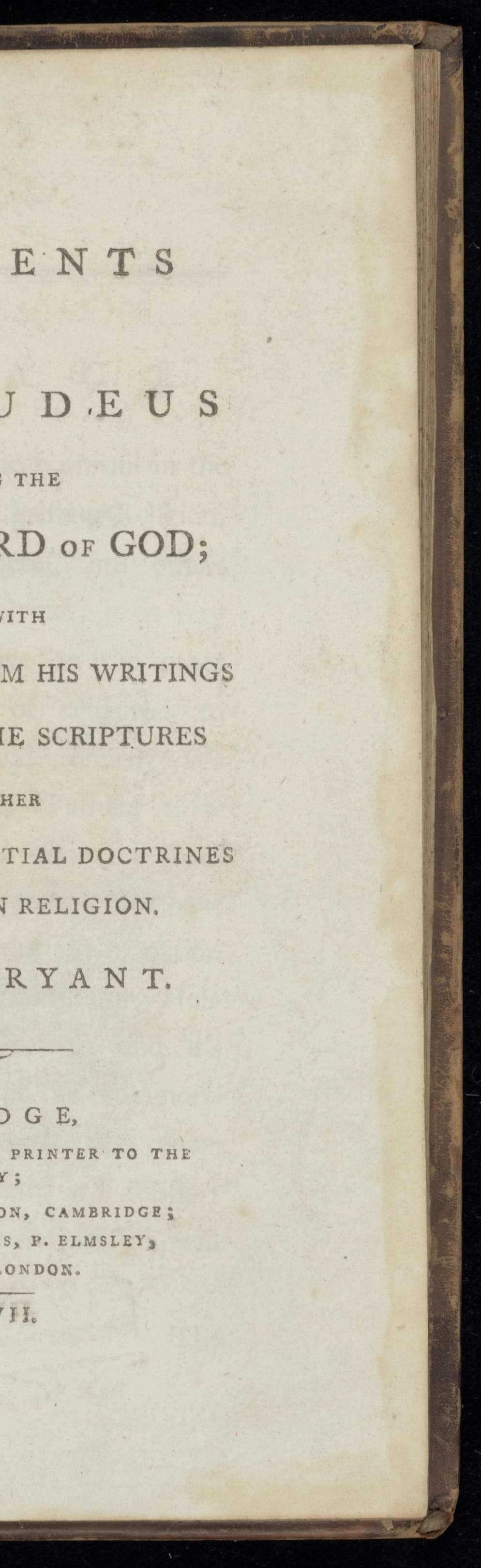 The sentiments of Philo Judeus