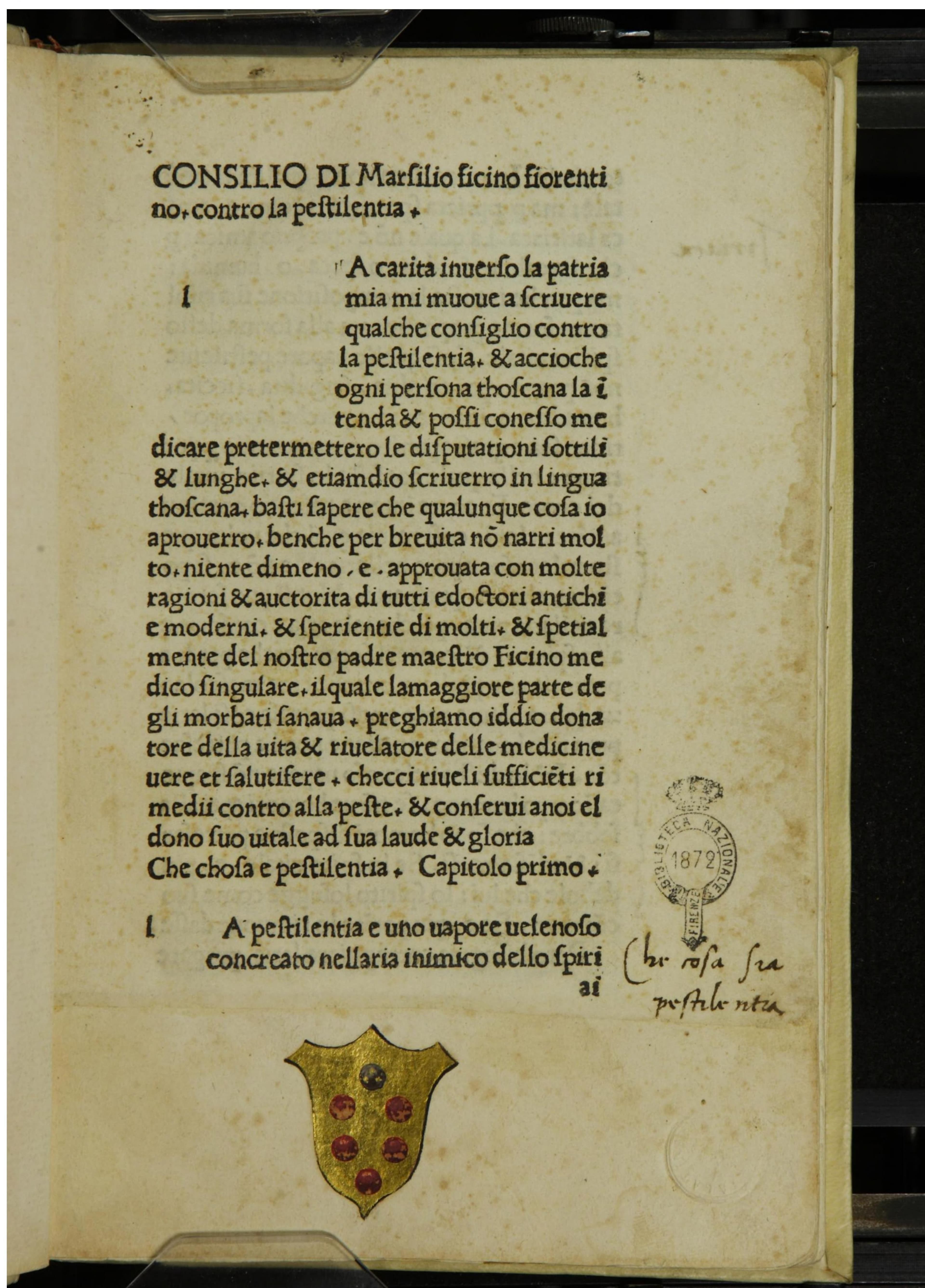 Consiglio contro la pestilenza