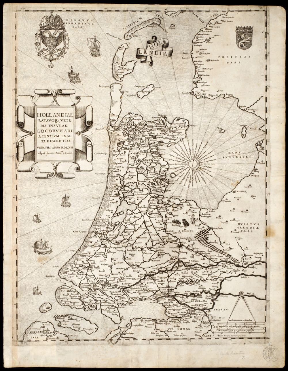 
              Hollandiae Batavor[um] veteris insulae locorum adiacentium exacta descriptio /
              [Jacob van D...
        