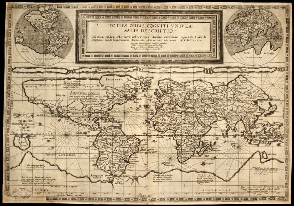 
              Totius orbis cogniti universalis descriptio :
              cui etiam eandem orbis terrae delineationem, ...
        