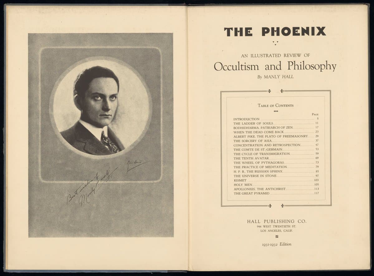 The Phoenix. An illustrated review of occultism and philosophy