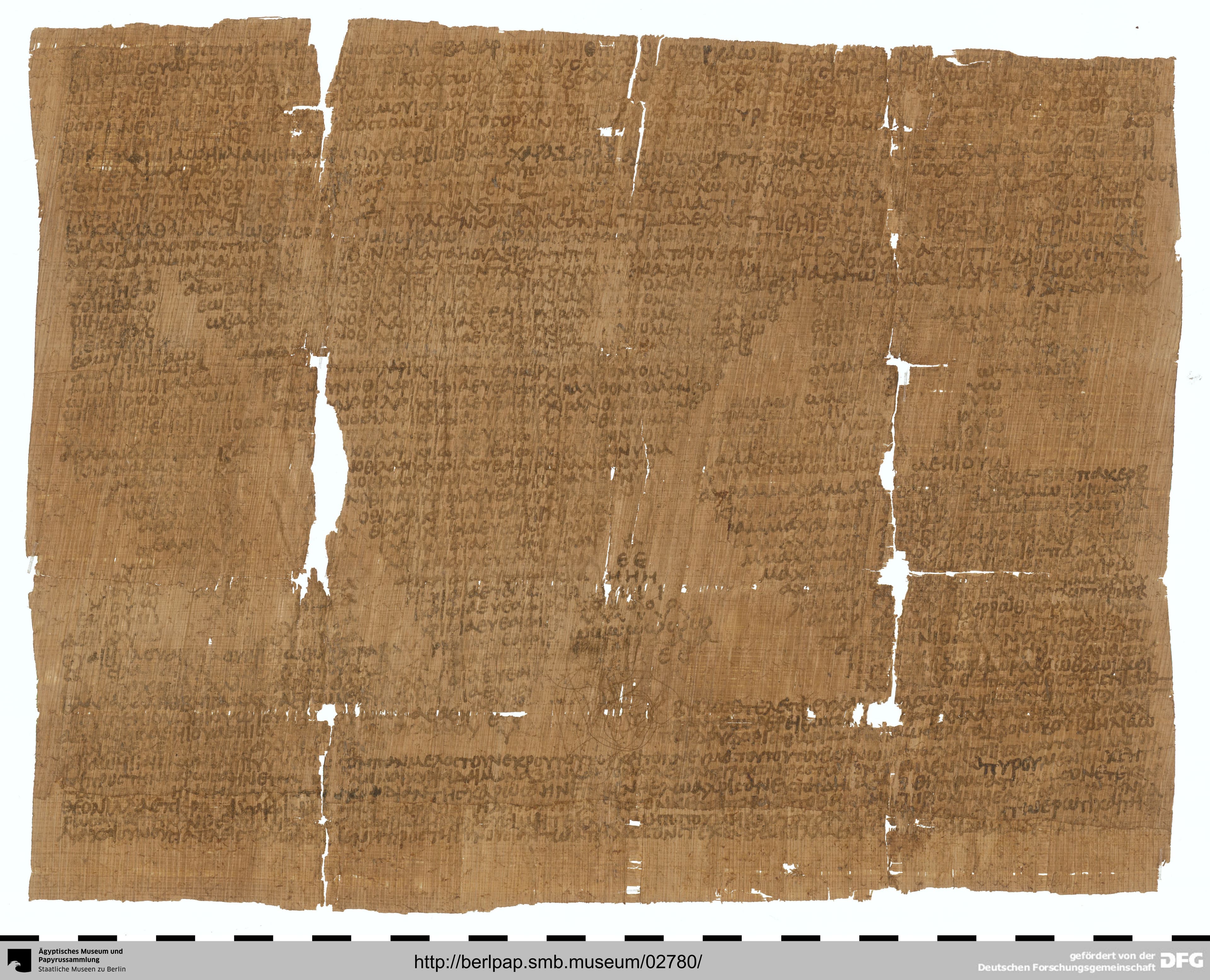 PGM XIX a - Love Spell Amulet with Hair