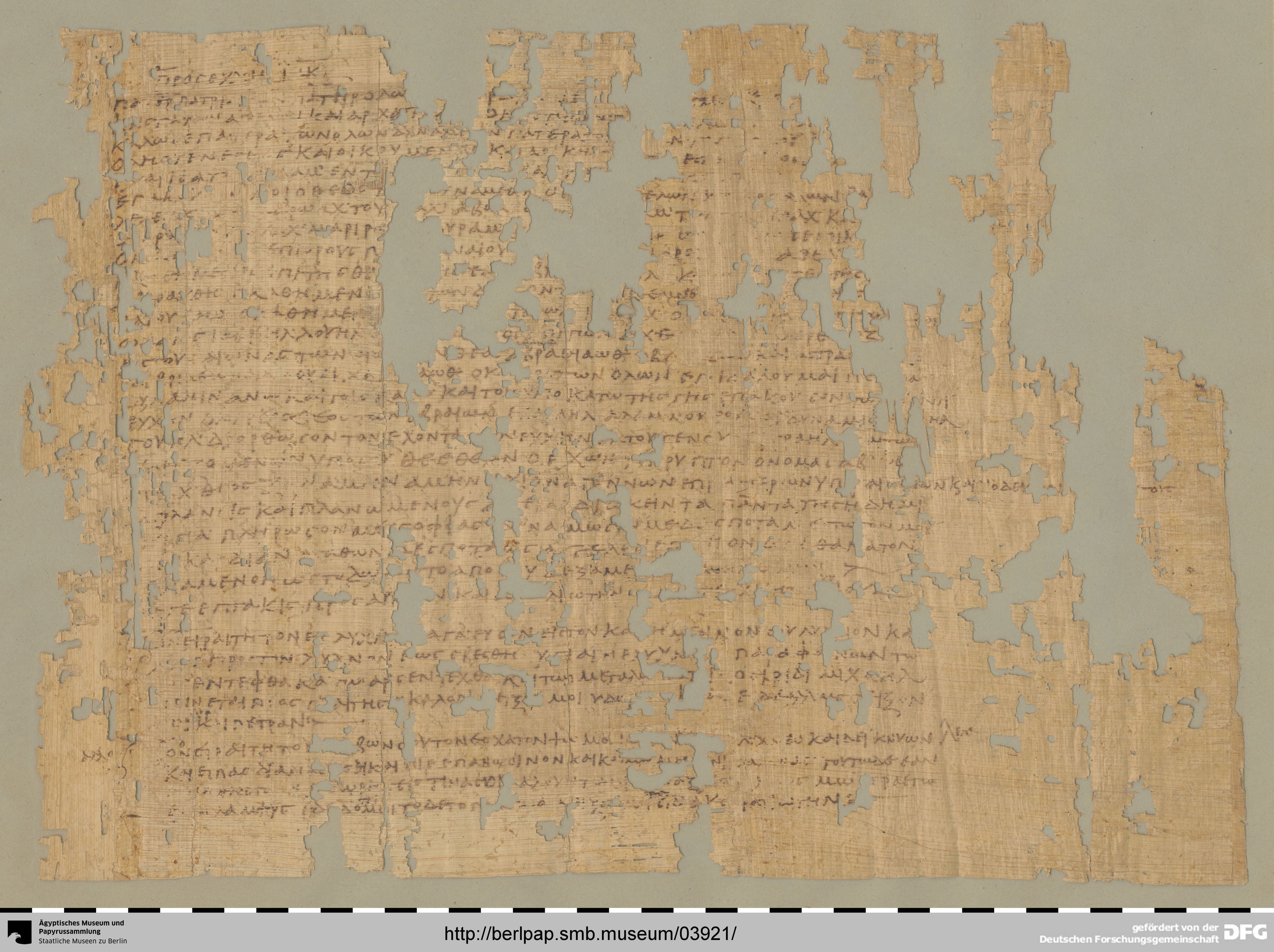 PGM XXII b - Prayer of Jacob with Dream Oracles