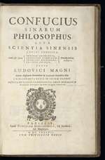 Confucius, Philosopher of the Chinese