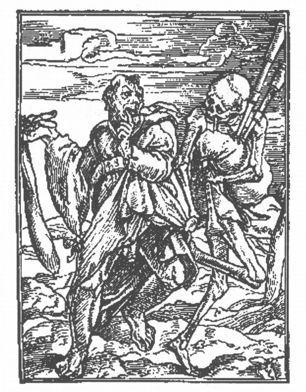 The Old Man and Death (Danse Macabre)