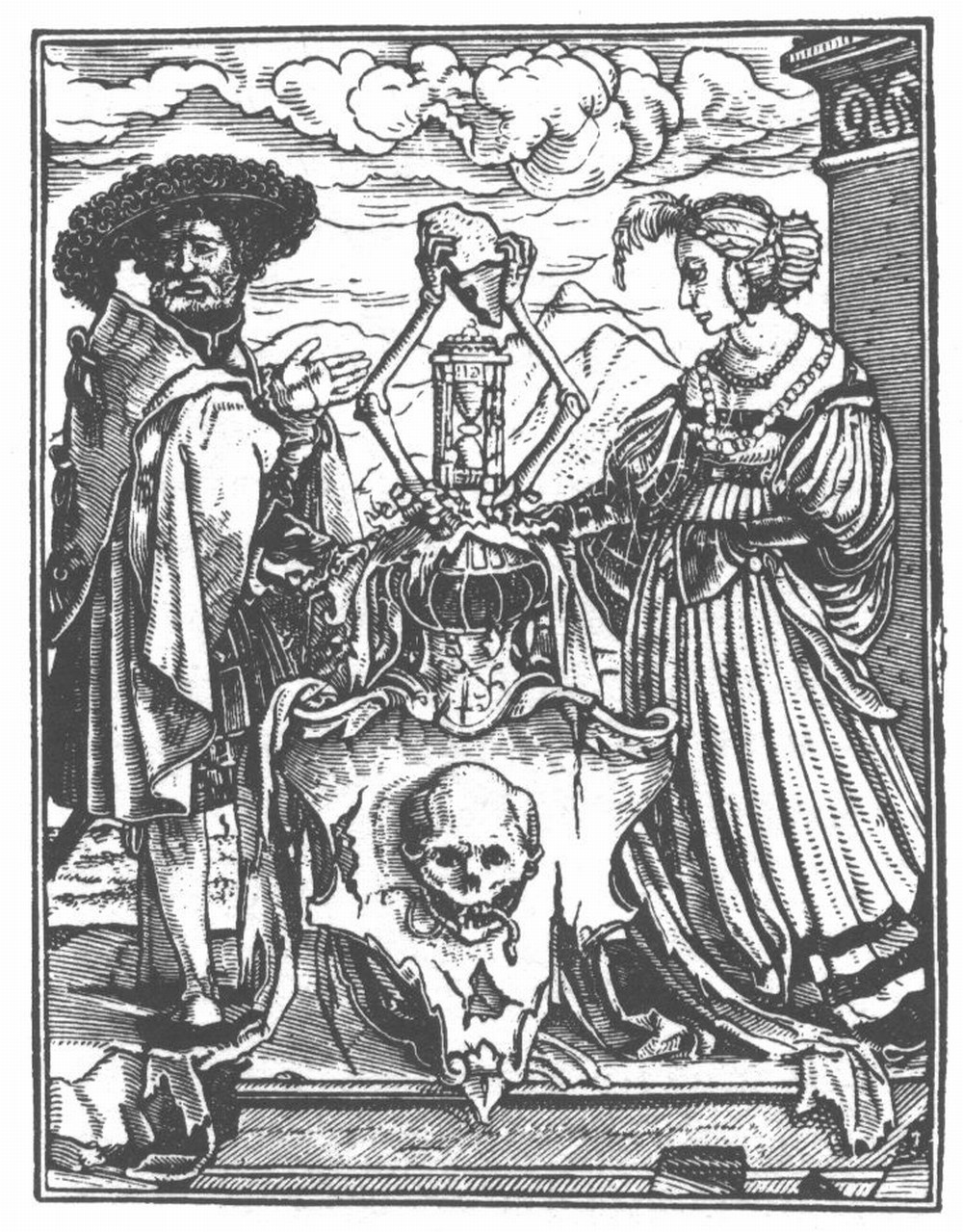 The Count and Countess with the Hourglass of Death