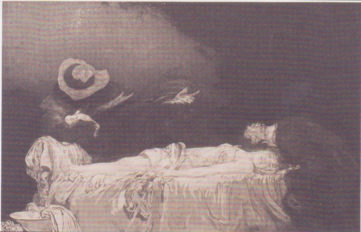 From the Cycle "A Love" Death  (Opus X: Plate 10/10)