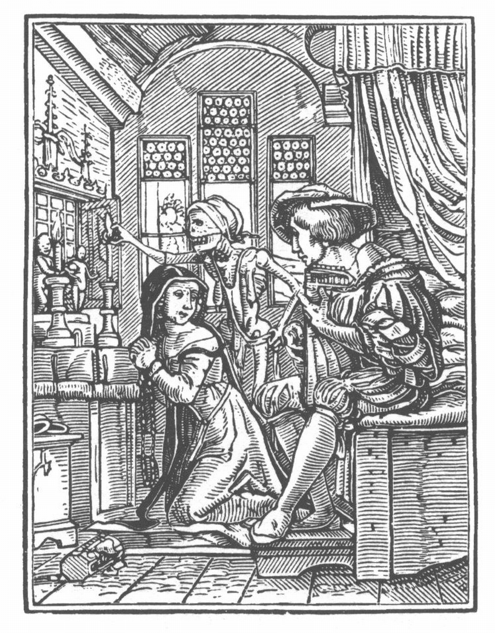 The Lutenist and the Skeleton (Danse Macabre)