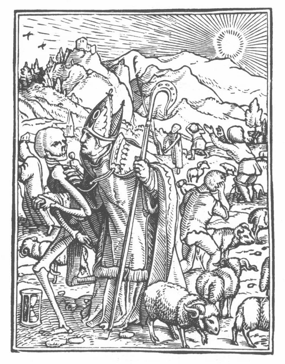 The Bishop (Holbein's Danse Macabre)
