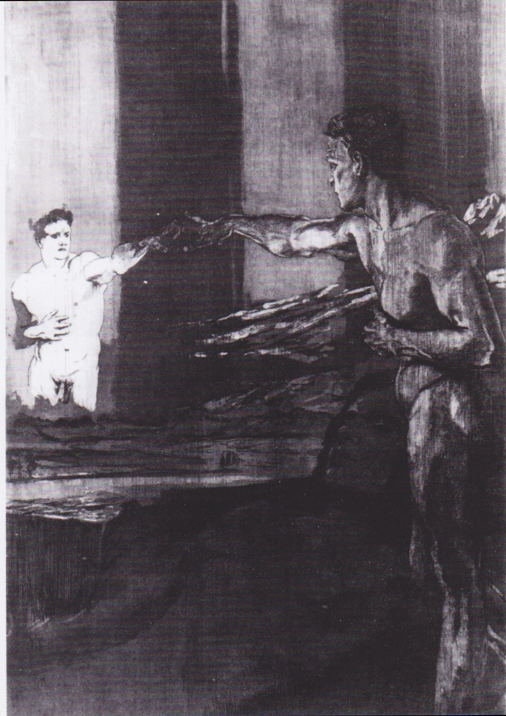 From the Cycle "On Death Part II": The Philospher