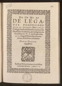 De legatis positiones